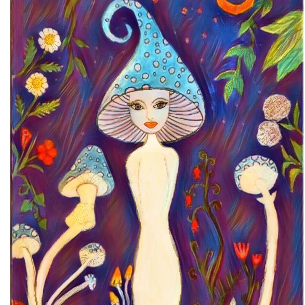 Alice the Blue Mushroom